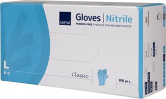 Hanske NITRIL L blå Abena (200) 1999902089
