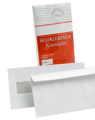 Konvolutt EMO E65 80g SKD V5 (50)
