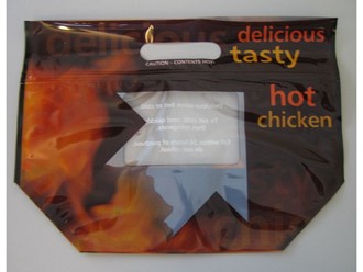 Kyllingpose Grill m/vindu og ziplås (500)