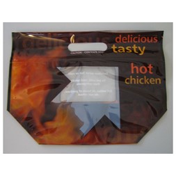 Kyllingpose Grill m/vindu og ziplås (500)
