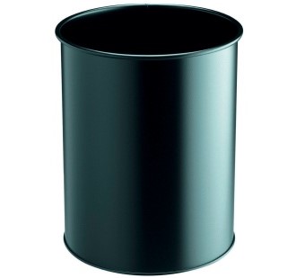 Papirkurv DURABLE 15L metall sort