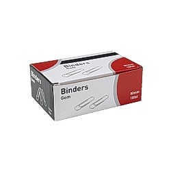 Binders 80mm (100)