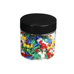 Kartnåler EXACOMPTA 10x7mm Ass (200)