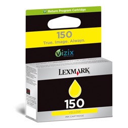 Blekk LEXMARK 14N1610E 150 GUL