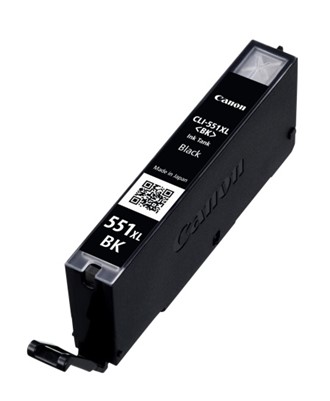 Blekk Canon CLI-551XL BK sort (660s)