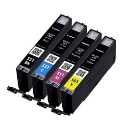 Blekk Canon CLI-551XL CMYK