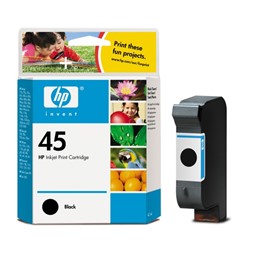 Blekk HP 51645AE serie 45 sort