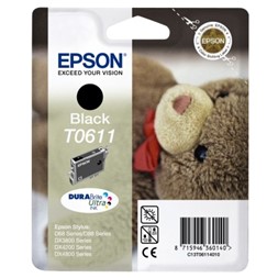 Blekk EPSON C13T06114010 sort