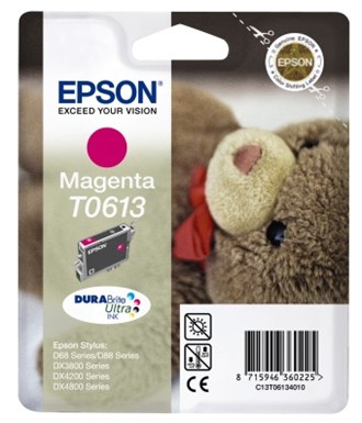 Blekk EPSON C13T06134010 rød