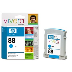 Blekk HP C9391AE serie 88XL blå