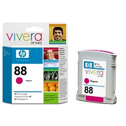 Blekk HP C9392AE serie 88XL rød