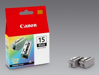 Blekk CANON BCI-15BK sort (2)