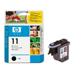 Skrivehode HP C4810A serie 11 sort