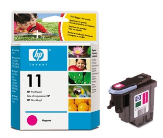Skrivehode HP C4812A serie 11 rød