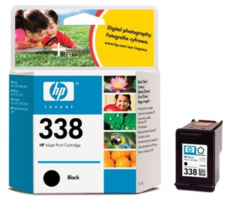 Blekk HP C8765EE serie 338 sort
