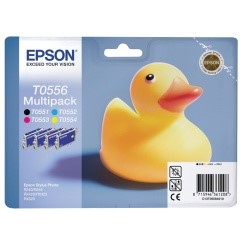 Blekk EPSON C13T05564010 CMY+sort