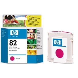 Blekk HP C4912A serie 82 rød