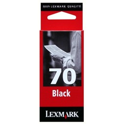 Blekkp. LEXMARK 12AX970E serie 70 sort