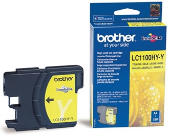Blekk BROTHER LC1100HYY gul