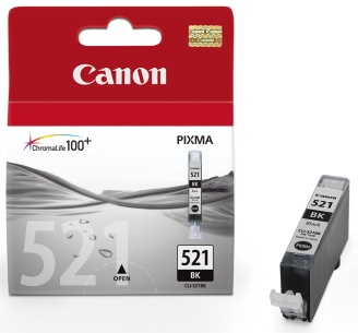 Blekk CANON CLI-521BK sort