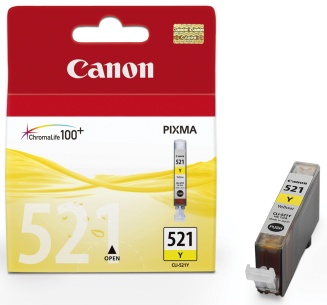 Blekk CANON CLI-521Y gul