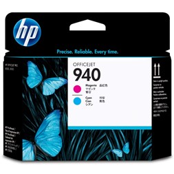 Skrivehode HP C4901A serie 940 blå/rød