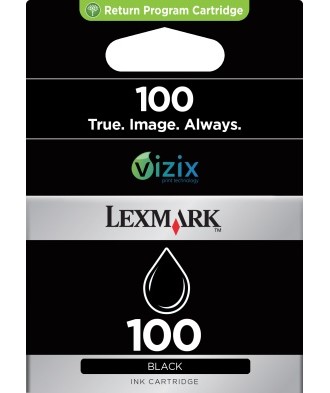 Blekk LEXMARK 014N0820B serie 100 sort