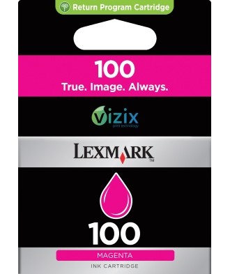 Blekk LEXMARK 014N0901B serie 100 rød
