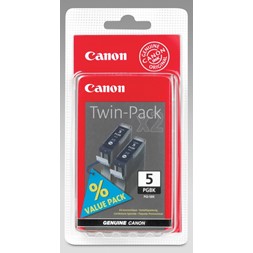 Blekk CANON PGI-5BK Twin Pack sort (2)