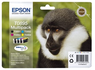 Blekk EPSON C13T08954010 Multipack (4)