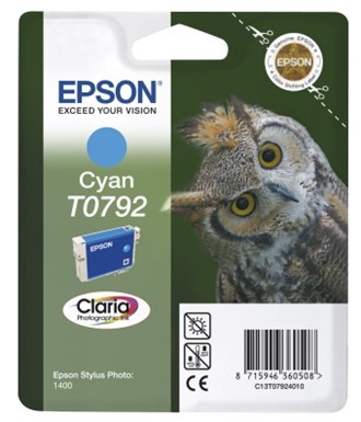 Blekk EPSON C13T07924010 blå