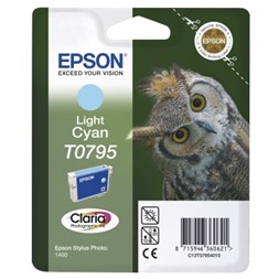 Blekk EPSON C13T07954010 lys blå