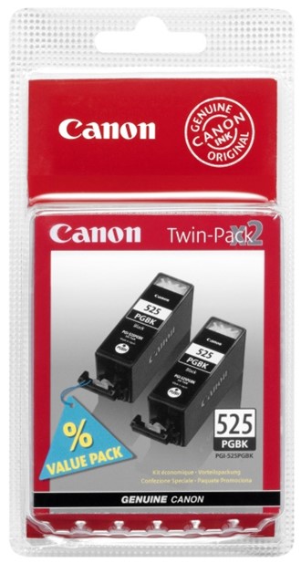 Blekk CANON PGI-525 PGBK sort 2 pack