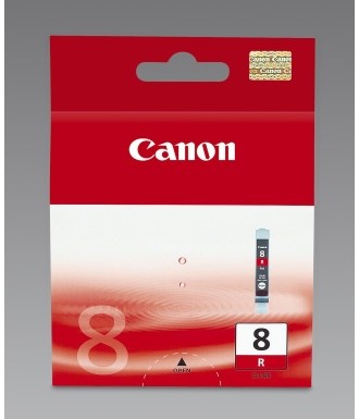 Blekk CANON CLI-8R rød