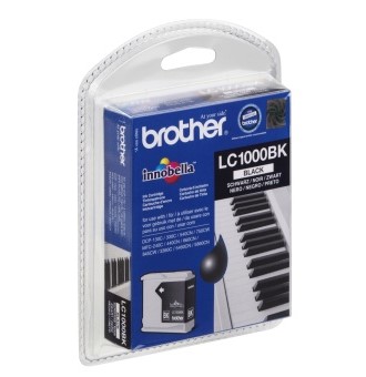 Blekk BROTHER LC1000BK sort