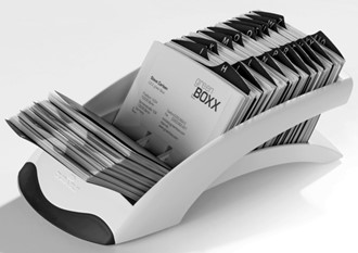 Visittkortholder VISIFIX®  Desk hvit
