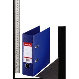 Brevordner ESSELTE No1 PP A5 75mm blå