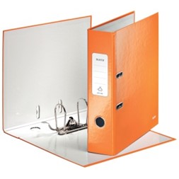 Brevordner LEITZ Wow 80mm oransje
