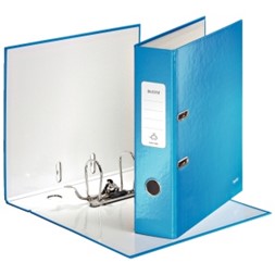 Brevordner LEITZ Wow 80mm blå