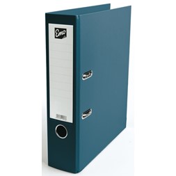 Brevordner EMO A4 80mm petrol