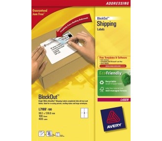 Etikett AVERY laser A4 Q 99,1x67,7 (800)