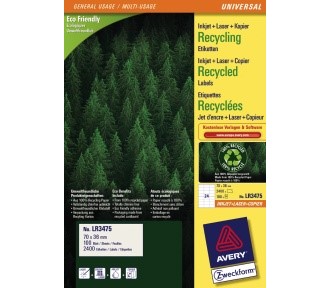 Etikett AVERY ILC RS A4 210x148mm (200)