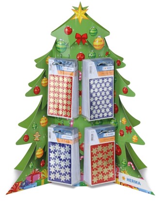 Etikett HERMA Display juletre (120)