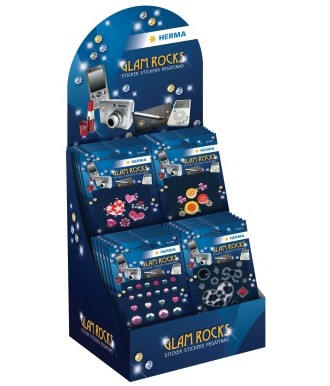 Etikett HERMA Glam Rocks