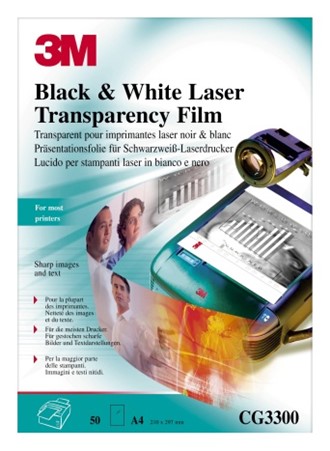 Transparent 3M CG3300 laser (50)