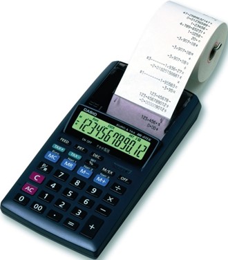 Bordregner CASIO HR-8RCE