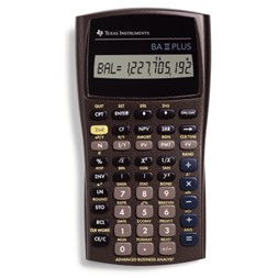 Kalkulator TEXAS TI-BA II Plus Finans