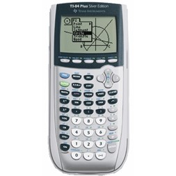 Lærermodell TI 84 plus silver