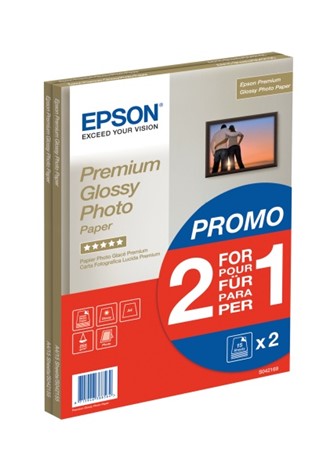 Papir EPSON Foto Prem gloss A4 (2x15)