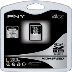 Minne PNY SDHC high speed Optima 4GB